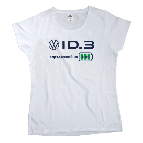 Women's T-shirt Fruit of the loom - VW ID3 - Mfest