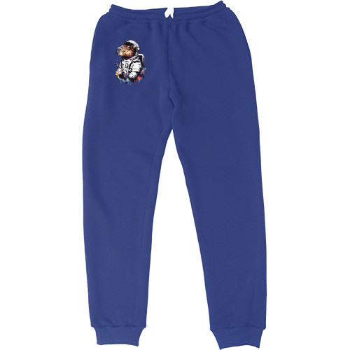 Men's Sweatpants - Capybara cosmonaut - Mfest