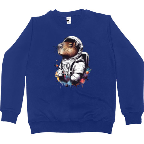 Capybara cosmonaut