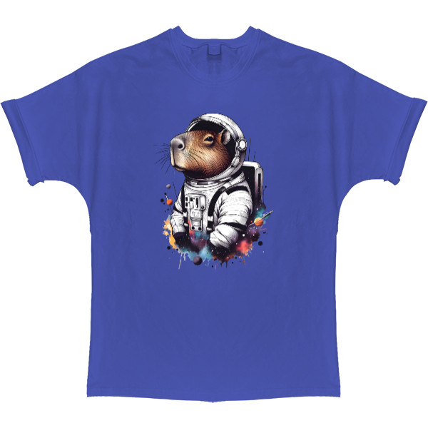 Capybara cosmonaut