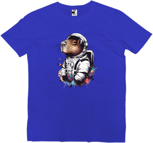 Capybara cosmonaut