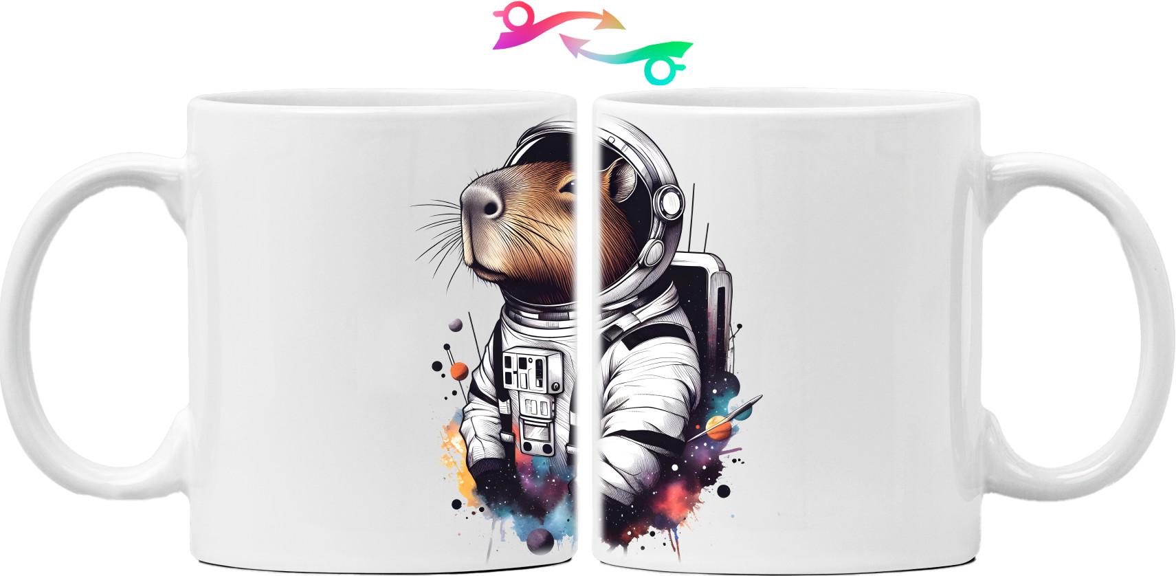 Mug - Capybara cosmonaut - Mfest