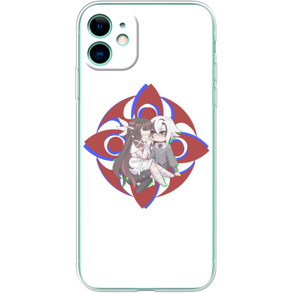 iPhone Case - Арлекіно і Коломбіна | Arlecchino & Colombina - Mfest