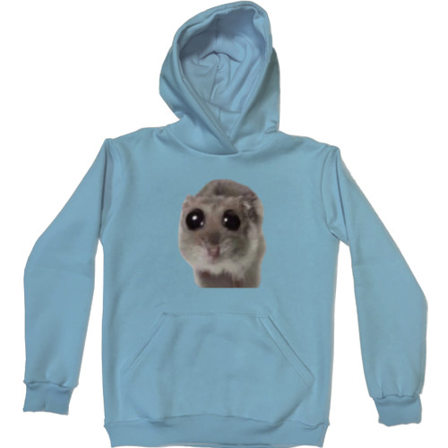 Kids' Premium Hoodie - Сумний хом'як | Sad hamster - Mfest