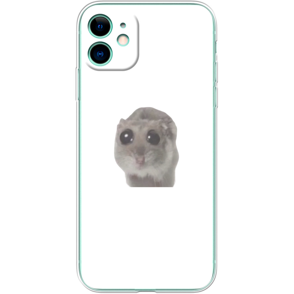 iPhone Case - Сумний хом'як | Sad hamster - Mfest