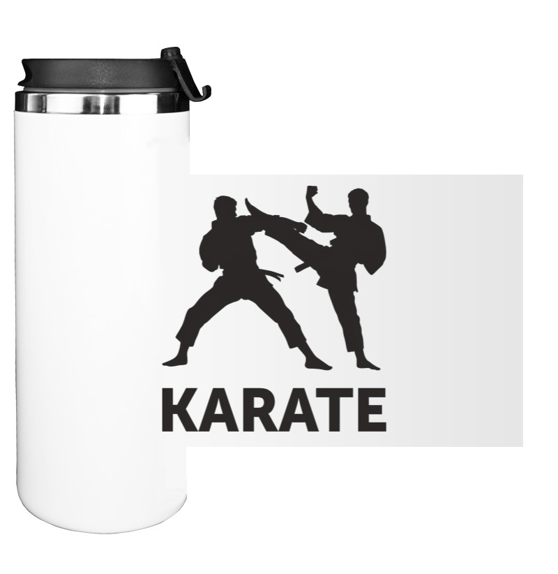 Water Bottle on Tumbler - Karate - Mfest