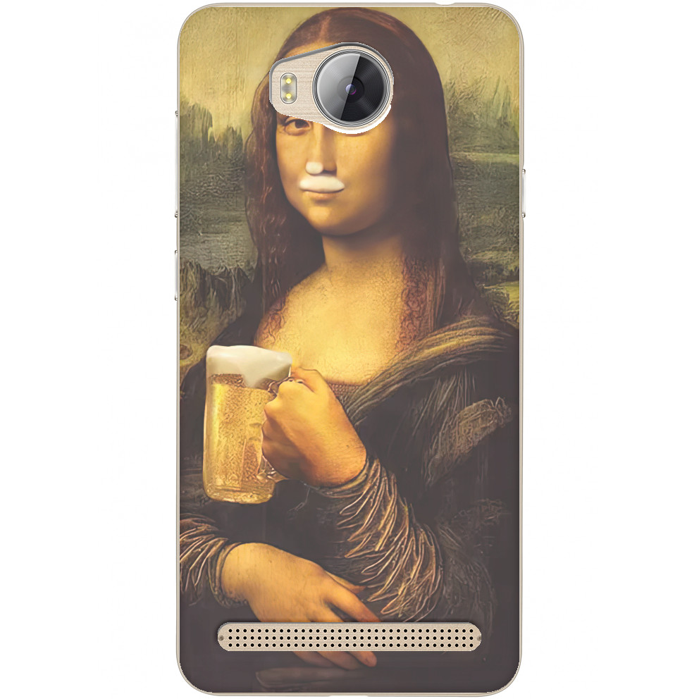 Чехол Huawei - Mona Lisa Beer - Mfest