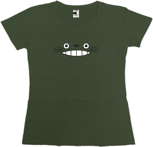 Women's Premium T-Shirt - Totoro Smile - Mfest