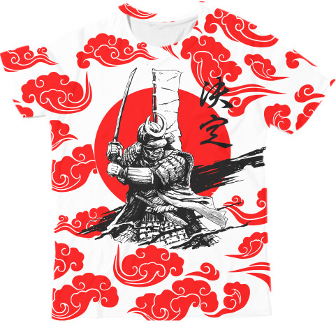 Man's T-shirt 3D - SAMURAI [5] (DETERMINATION) - Mfest