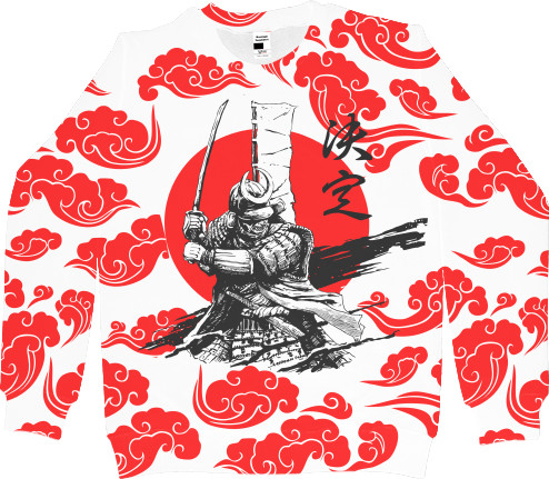 Women's Sweatshirt 3D - SAMURAI [5] (DETERMINATION) - Mfest