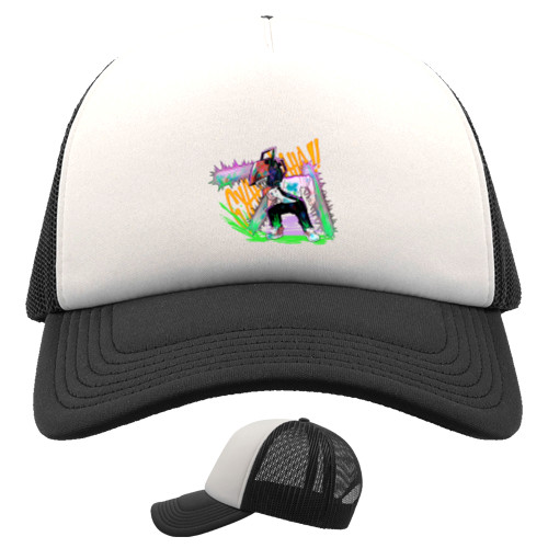 Kids' Trucker Cap - Chainsaw Man - Mfest