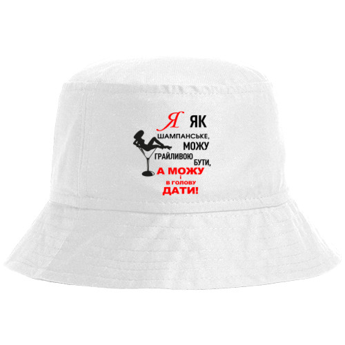 Bucket Hat - Like champagne - Mfest