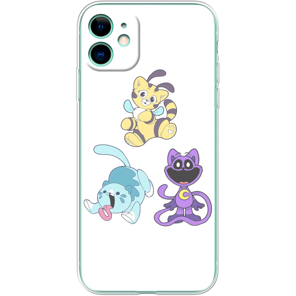 Чохол iPhone - Candy Cat Cat-Bee CatNap - Mfest