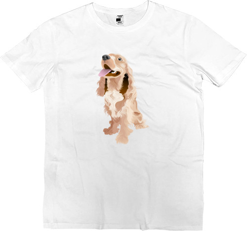 Men’s Premium T-Shirt -  Spaniel - Mfest