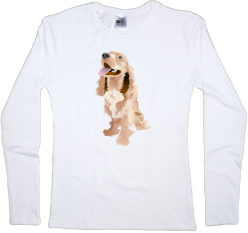 Women's Longsleeve Shirt -  Spaniel - Mfest