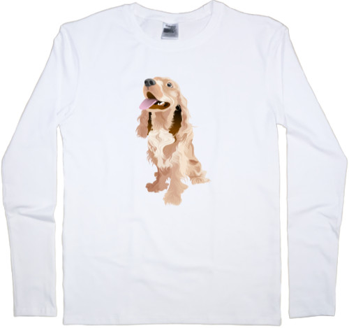 Kids' Longsleeve Shirt -  Spaniel - Mfest