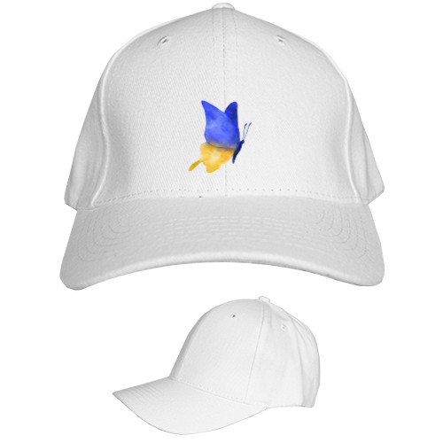 Kids' Baseball Cap 6-panel - T-shirt with Ukrainian symbols - Mfest