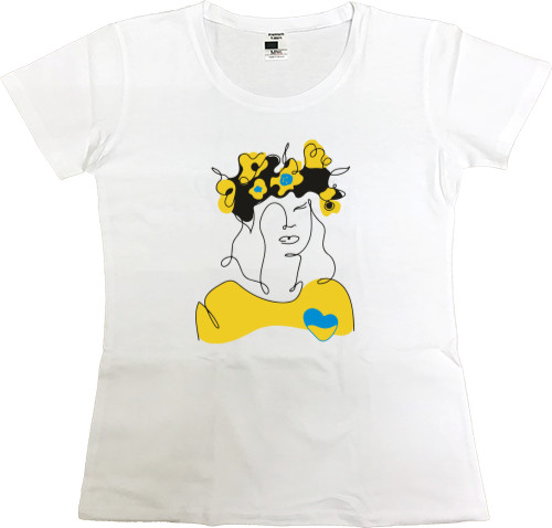 T-shirt with Ukrainian symbols