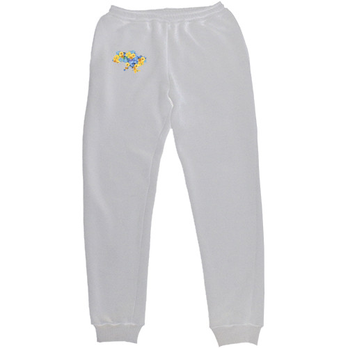 Men's Sweatpants - T-shirt with Ukrainian symbols - Mfest