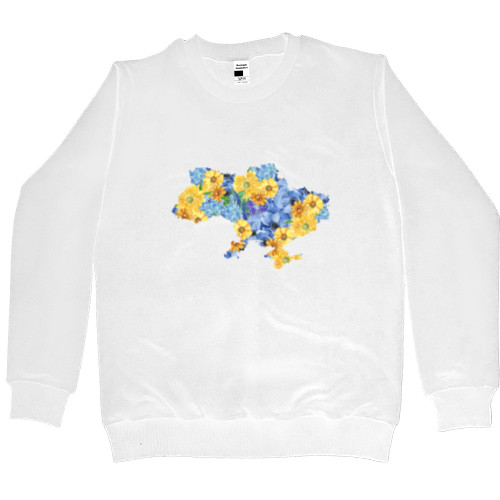 Men’s Premium Sweatshirt - T-shirt with Ukrainian symbols - Mfest