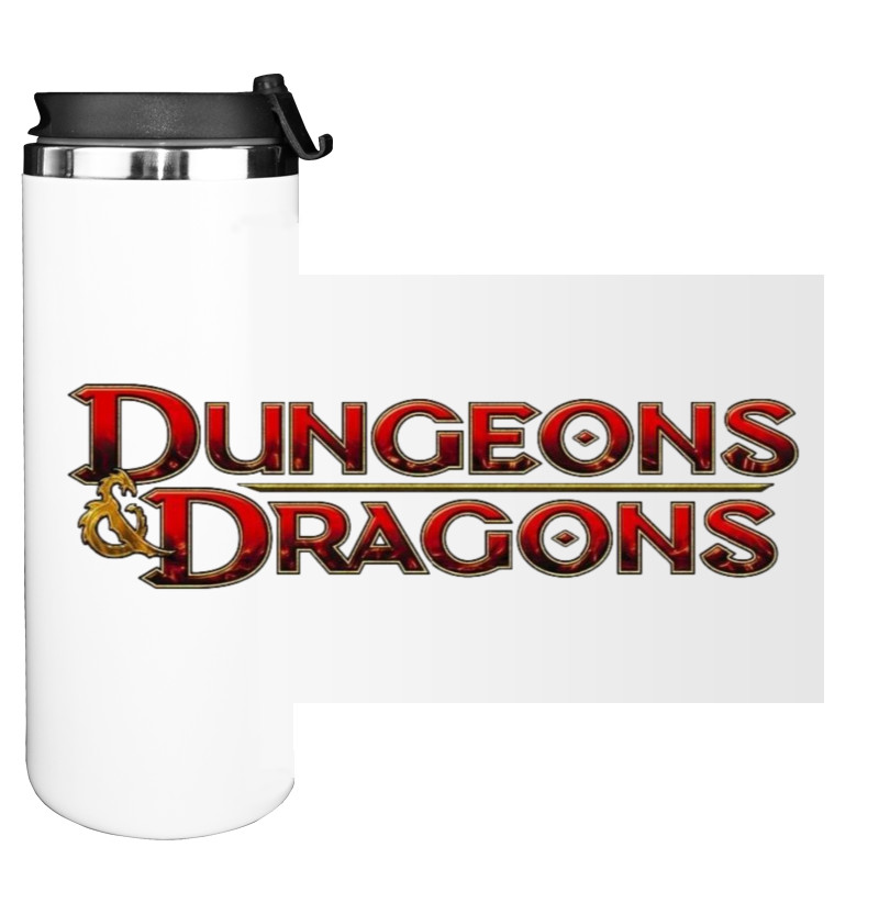 Water Bottle on Tumbler - Dungeons and Dragons  - Mfest