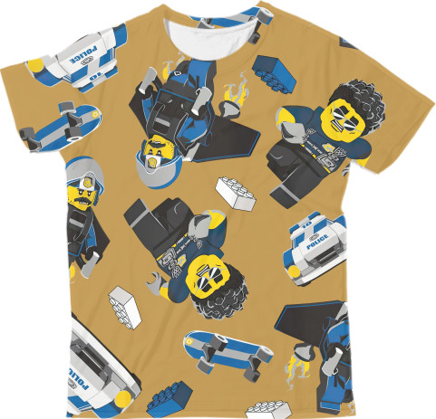 Man's T-shirt 3D - Lego - Mfest