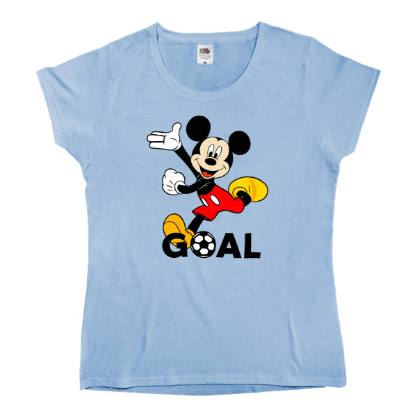 Women's T-shirt Fruit of the loom -  Goal - Mfest