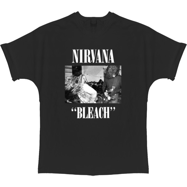 T-shirt Oversize - Nirvana Bleach - Mfest