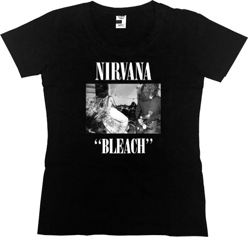 Women's Premium T-Shirt - Nirvana Bleach - Mfest