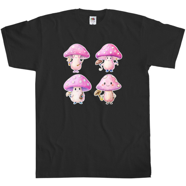 Kids' T-Shirt Fruit of the loom - Грибний оркестр | Mushroom orchestra - Mfest