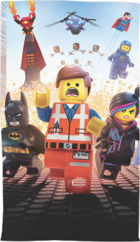 Полотенце 3D - Lego movie  - Mfest