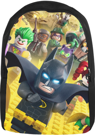 Backpack 3D - THE LEGO BATMAN MOVIE - Mfest