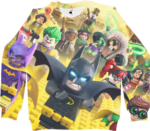 Women's Sweatshirt 3D - THE LEGO BATMAN MOVIE - Mfest