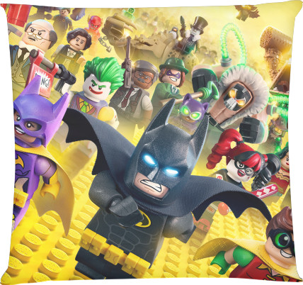 Подушка квадратная - THE LEGO BATMAN MOVIE - Mfest