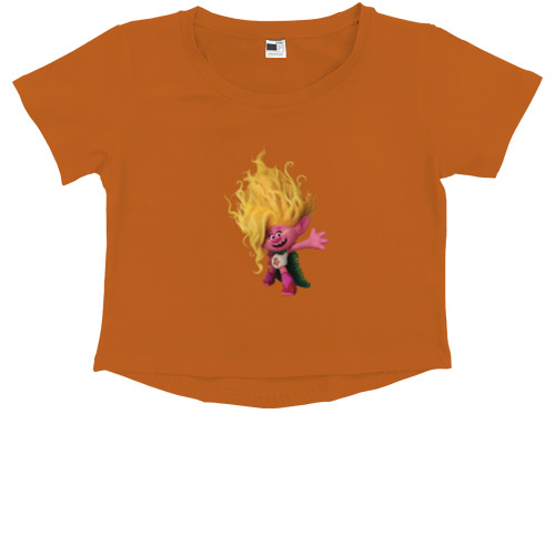 Kids' Premium Cropped T-Shirt - Viva - Mfest