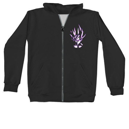 Unisex Zip-through Hoodie - Vegeta Pearly Dragon - Mfest