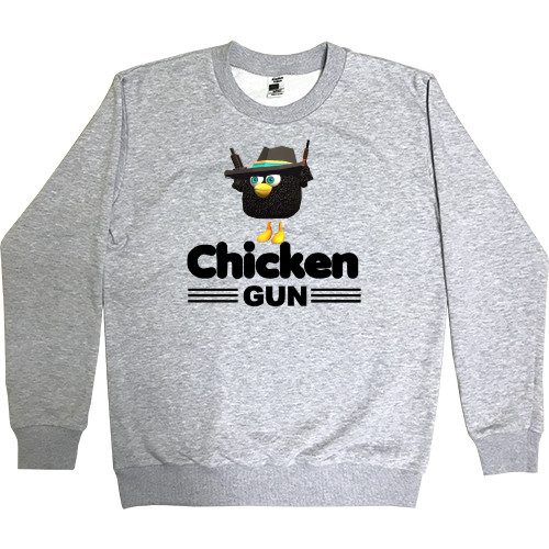 Kids' Premium Sweatshirt - Black Goose in Chicken Gun - Mfest