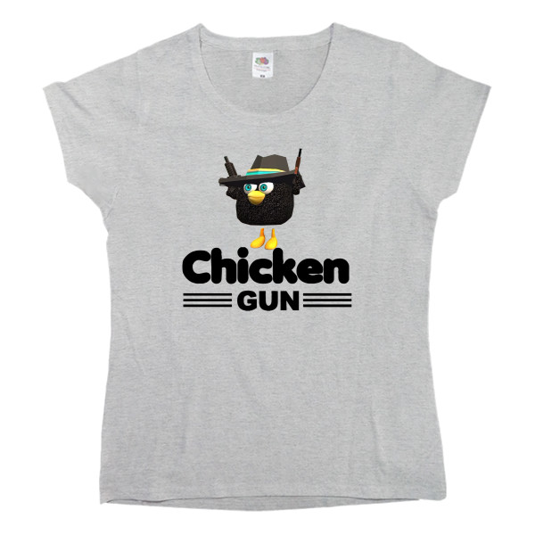 Black Goose in Chicken Gun