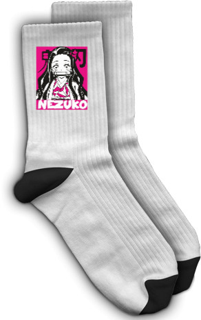 Socks - nezuko by itztownstore  - Mfest