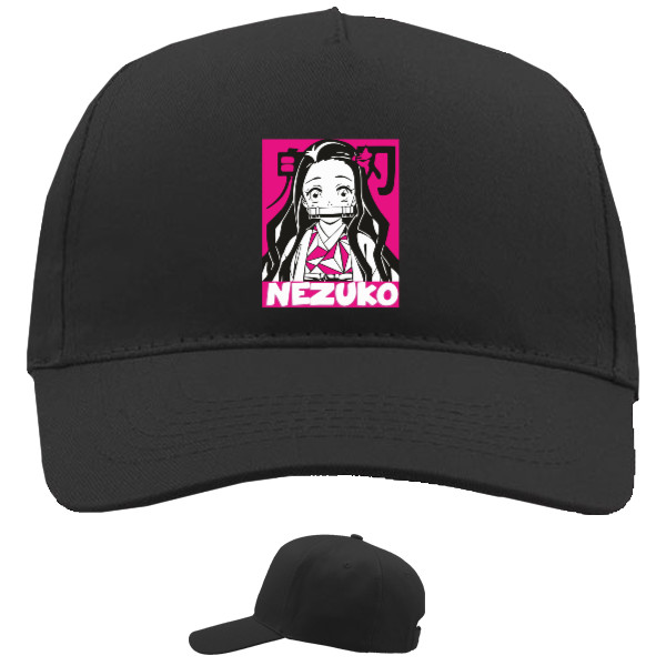 Baseball Caps - 5 panel - nezuko by itztownstore  - Mfest