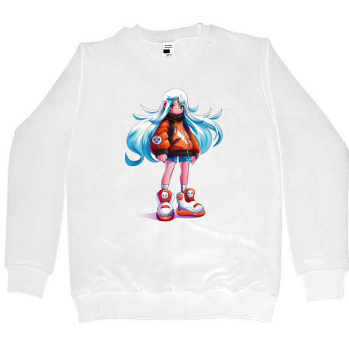 Women's Premium Sweatshirt - Anime Girl - Mfest