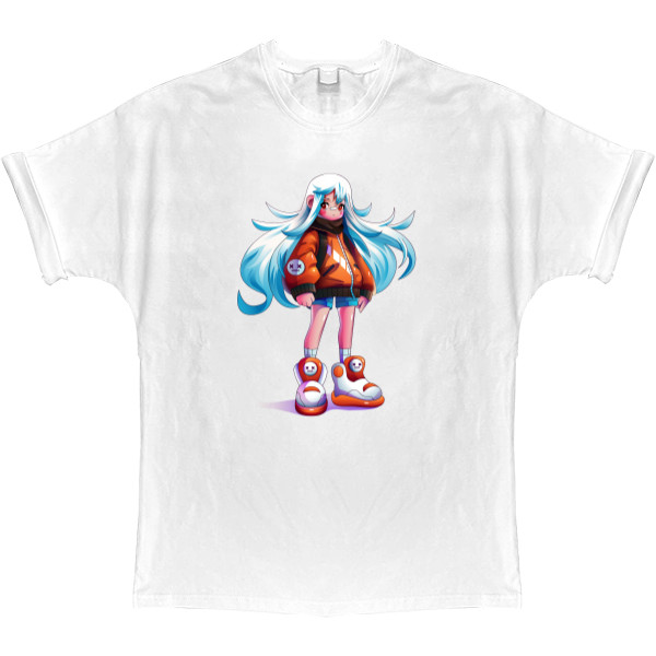 T-shirt Oversize - Anime Girl - Mfest