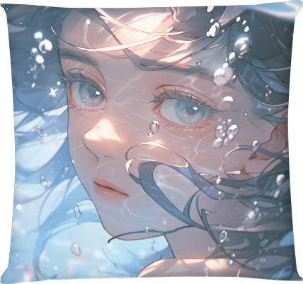 Anime Girl under water