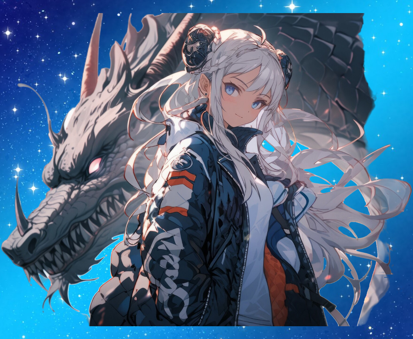 Girl and Dragon