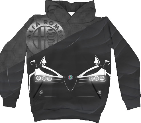 Kids' Hoodie 3D - Alfa Romeo - Mfest