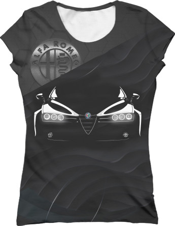 Women's T-Shirt 3D - Alfa Romeo - Mfest