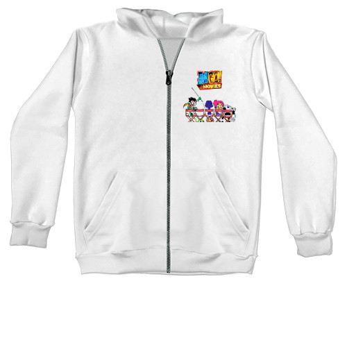 Unisex Zip-through Hoodie - Teen Titans Go - Mfest