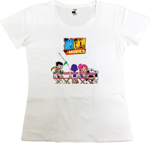 Women's Premium T-Shirt - Teen Titans Go - Mfest