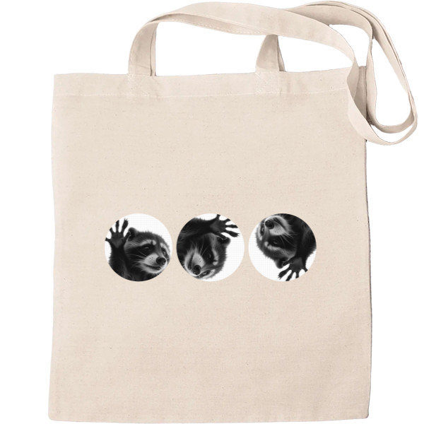 Tote Bag - Dancing Raccoon from Tiktok - Mfest