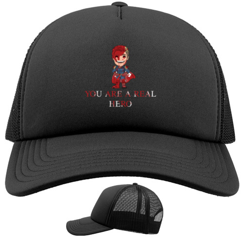 Trucker Cap - YOU A REAL HERO | HOMELANDER | ПАТРІОТ - Mfest